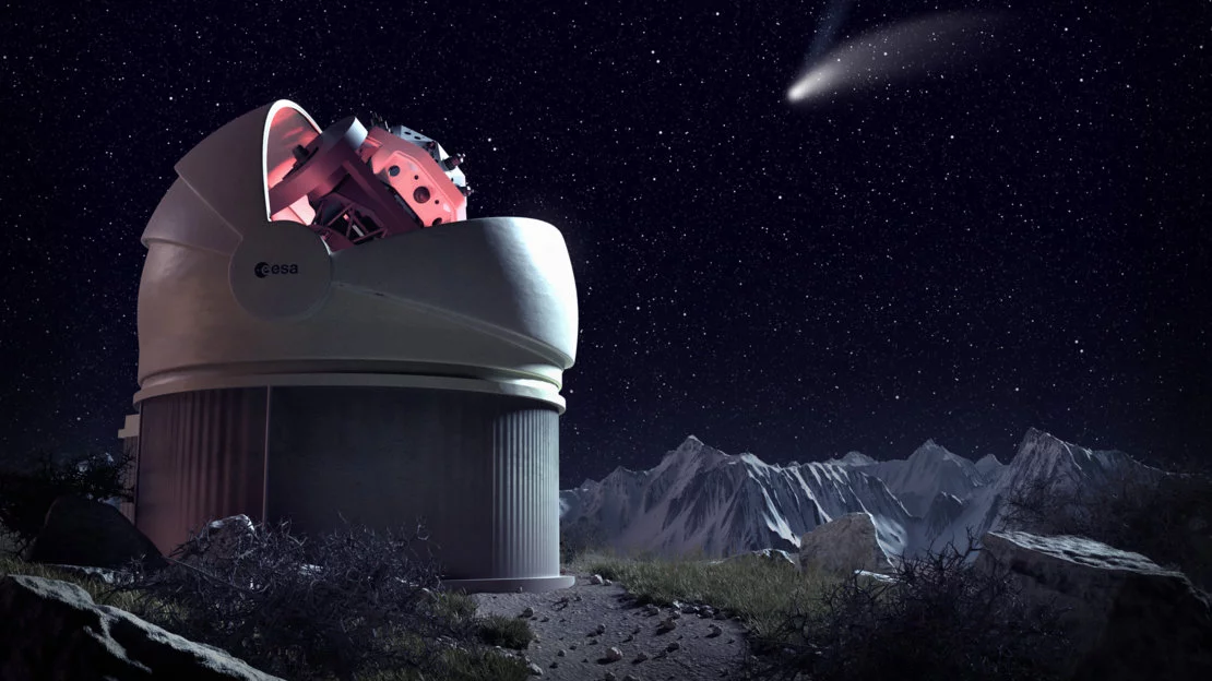 ESA's Flyeye telescope is now being built in Italy, which will look for NEOs