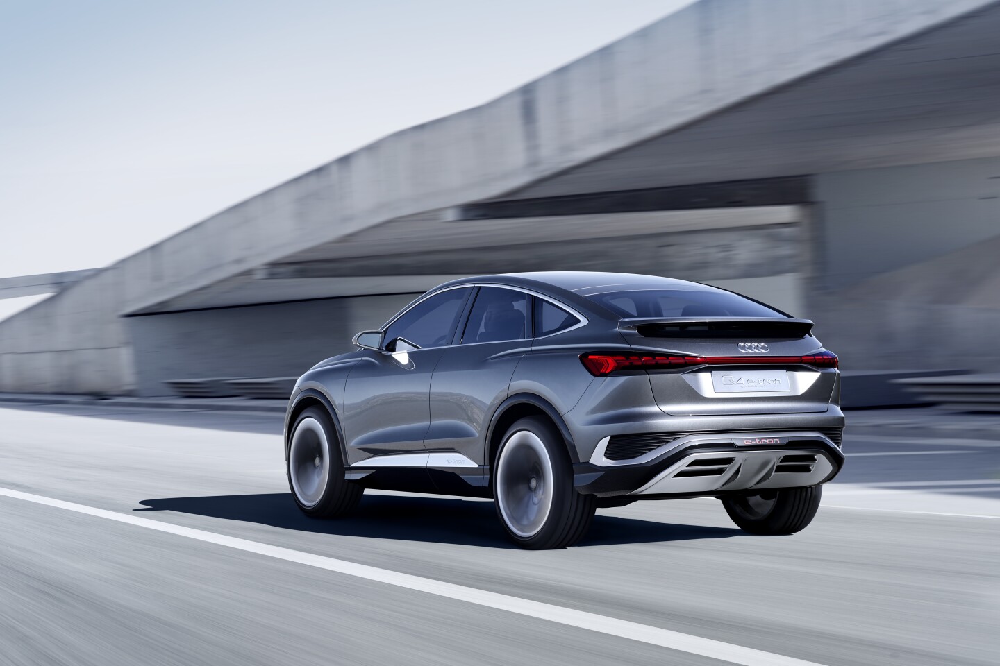 Audi Q4 Sportback E Tron Previews A Future Electric Suv Coupe