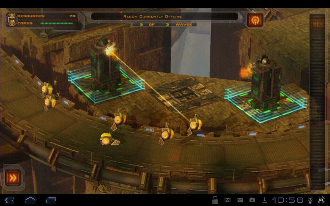 Defense Grid Gold, available on OnLive