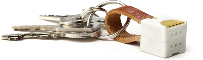 The Nipper consists of a couple of modules that are linked by a strap