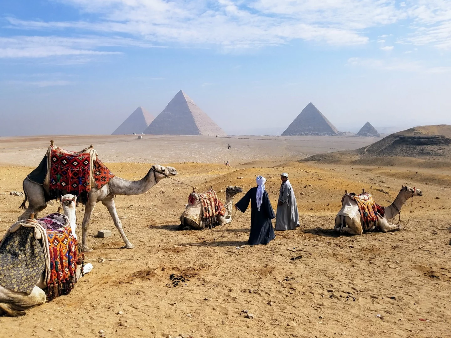 1st place winner in the Travel & Adventure category. Giza Pyramids, shot on a Samsung Galaxy, model unknown