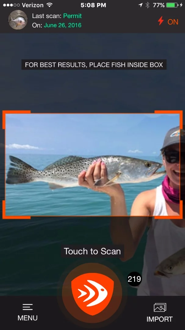 FishVerify can identify fish in seconds from a quick scan with a phone camera