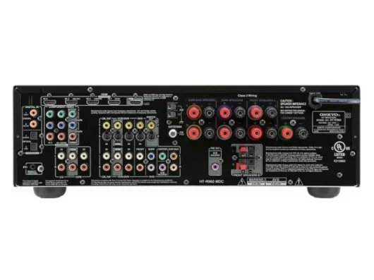 The Onkyo HT-S9100THX connectivity options