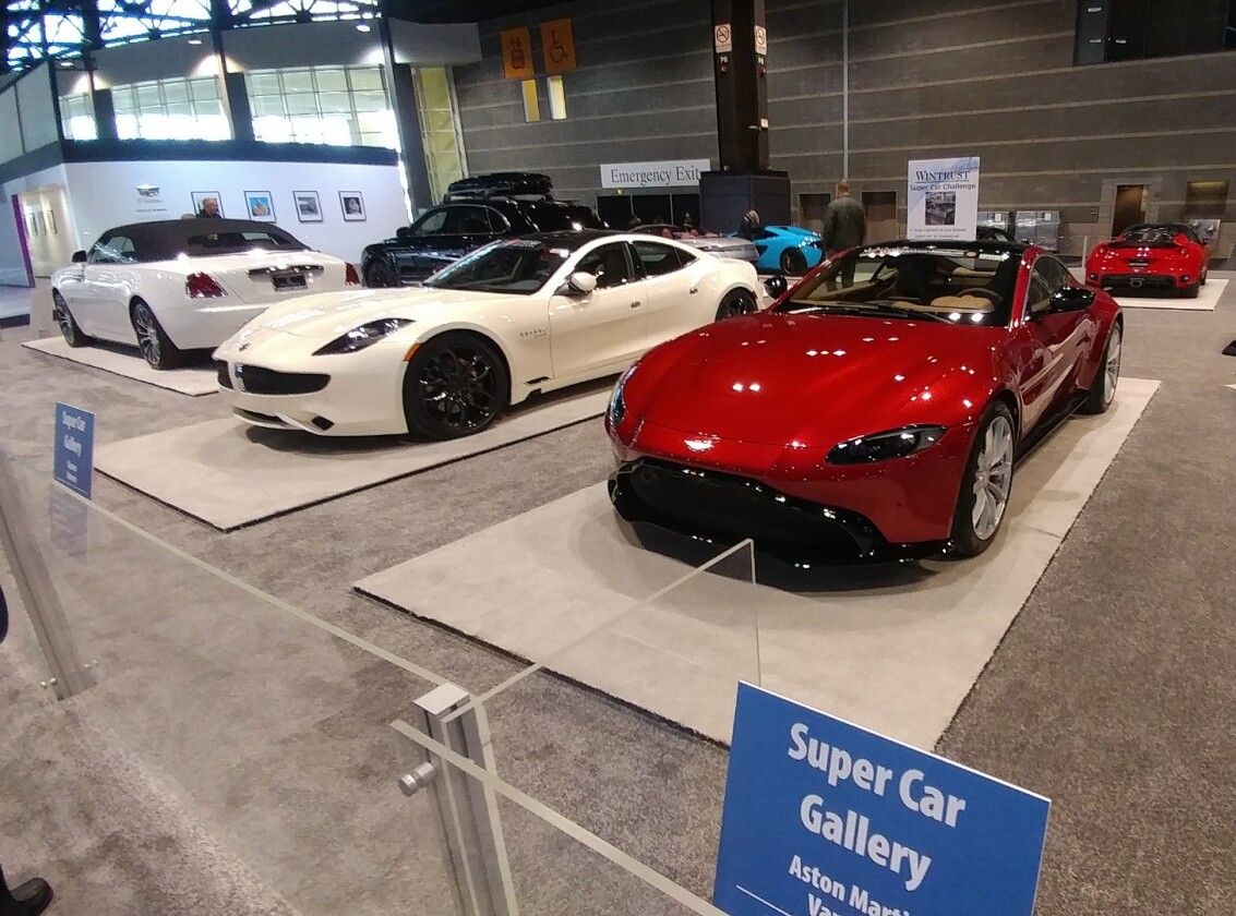 Supercars are a staple at most automotive shows and Chicago was no exception, with oodles of them on display