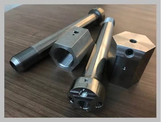 Two of the new reactors before assembly