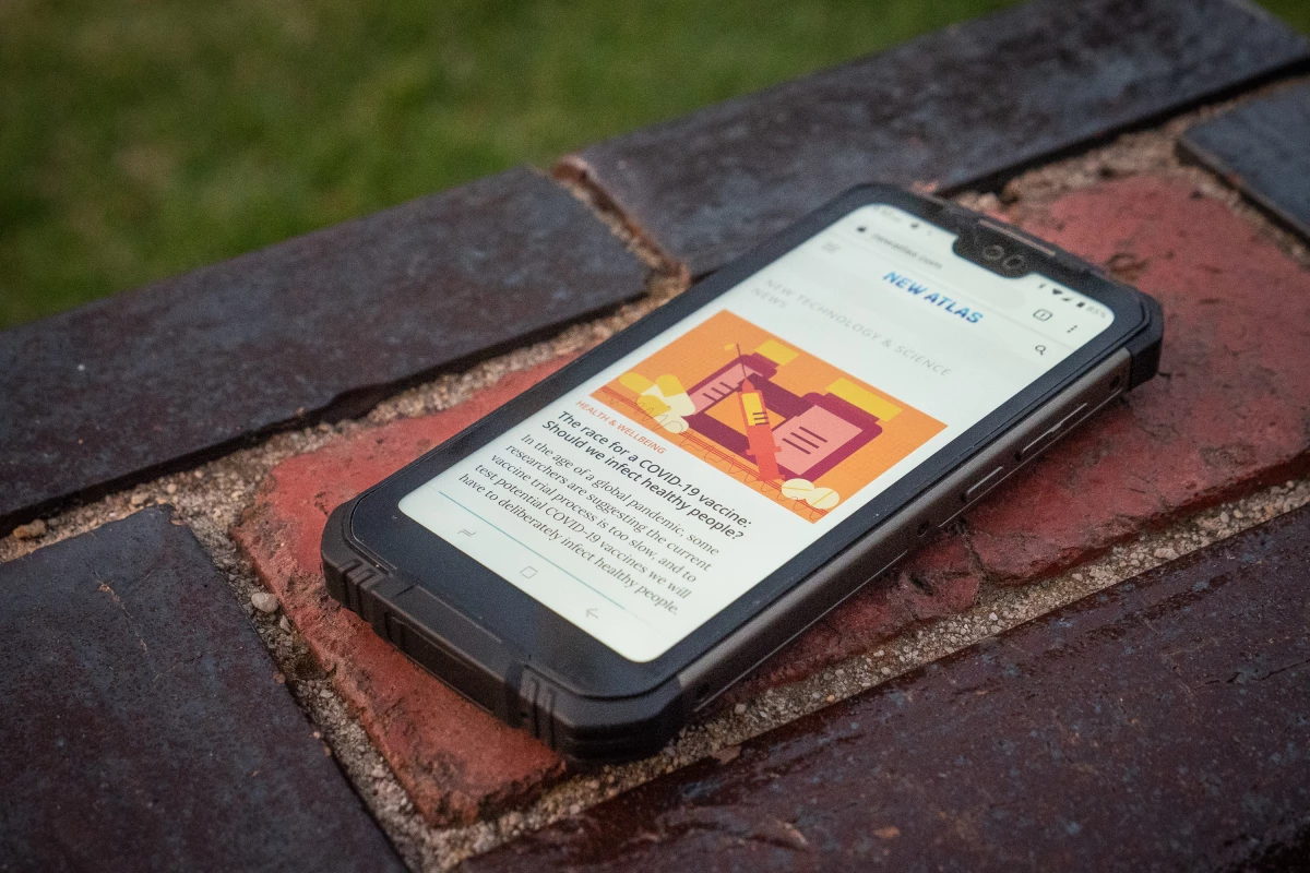 The S68 Pro: huge battery, rugged build