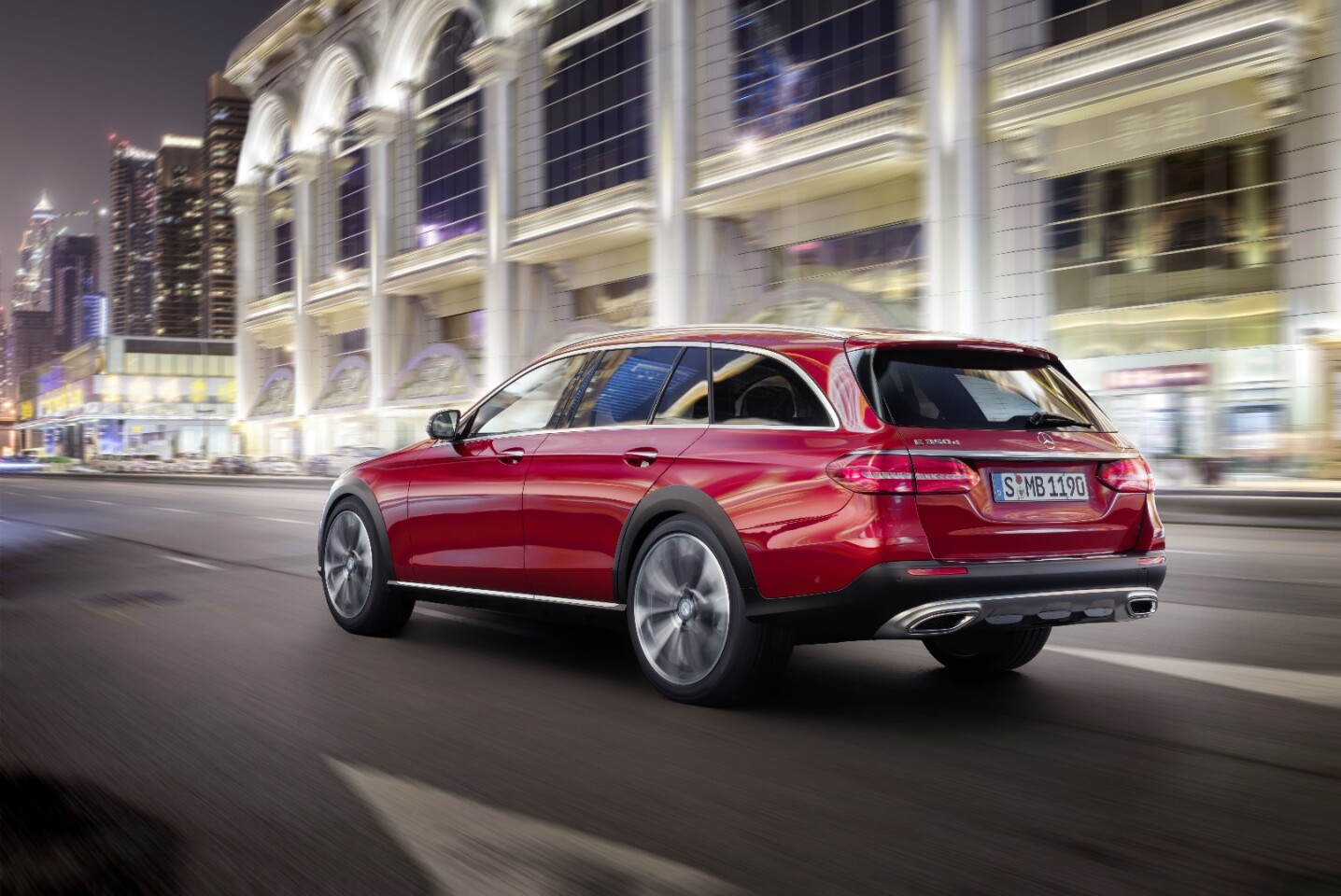 The car should ride nicely around town thanks to its air suspension