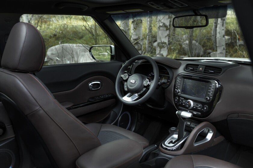 Inside the Kia Trail'ster