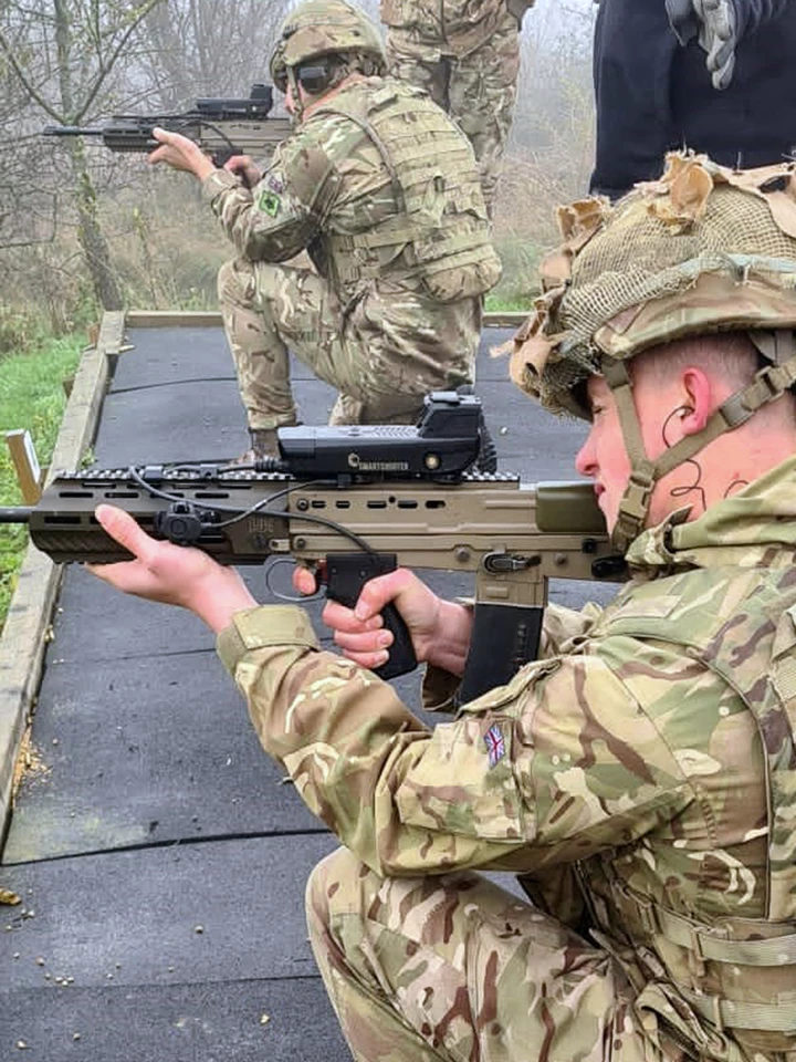 SMASH fits on standard individual weapons
