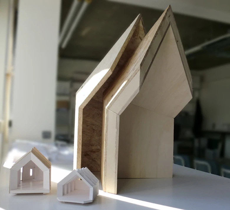 The hermit House has a lifespan of approximately ten years depending on which materials are used