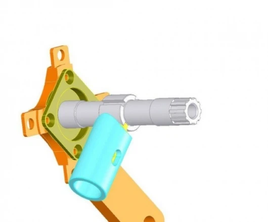 Figure 1 - Cranklock drop pin mechanism