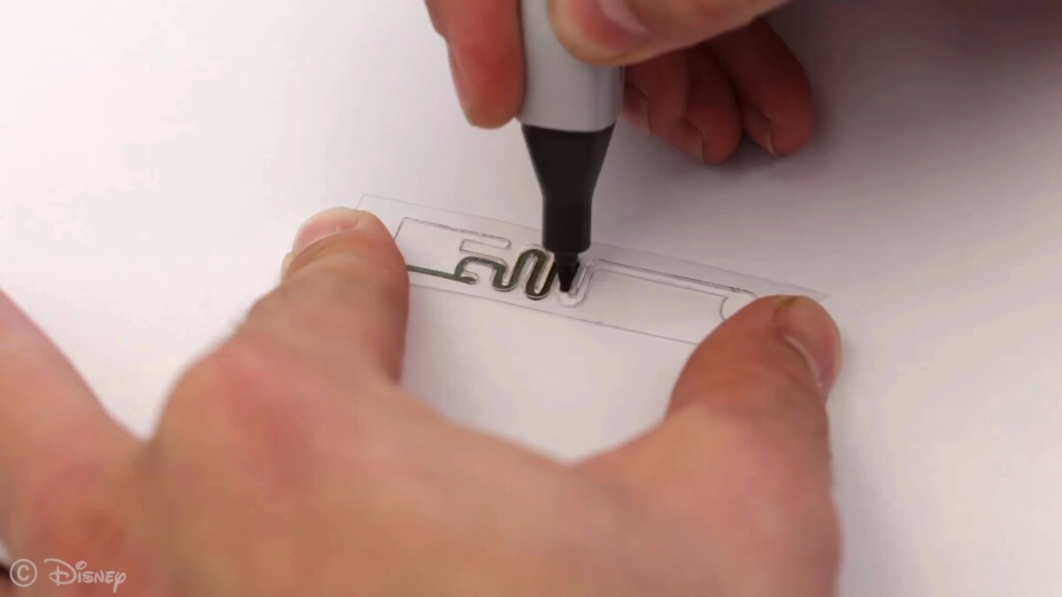 It’s possible for users to create their own by stencilling or freehand drawing simple antenna patterns on a piece of paper using conductive ink