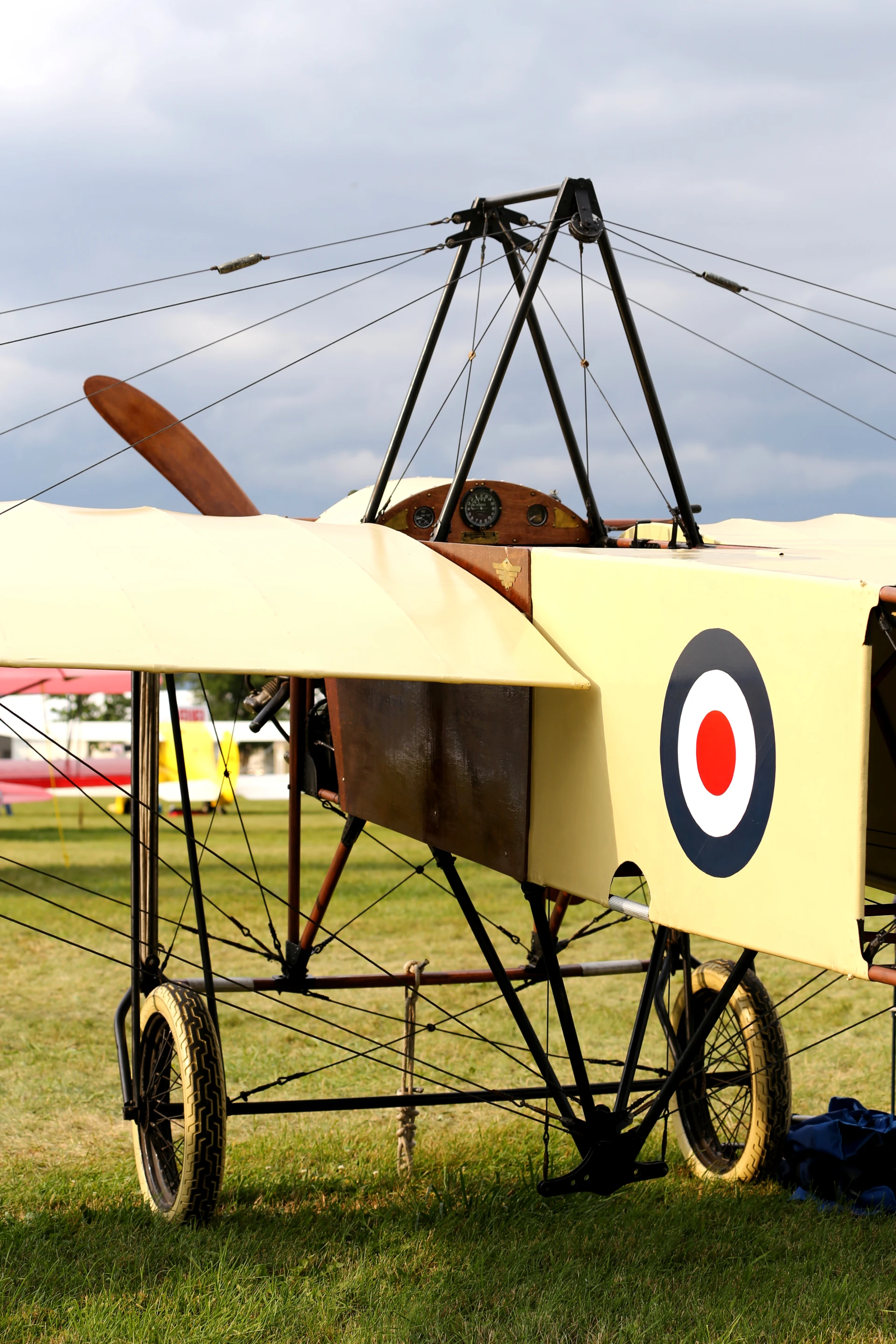 Designed by the famous aviation pioneer, Louis Bleriot, this replica at Oshkosh represented one of the earliest achievements in aviation history (Photo: Angus MacKenzie/Gizmag.com)