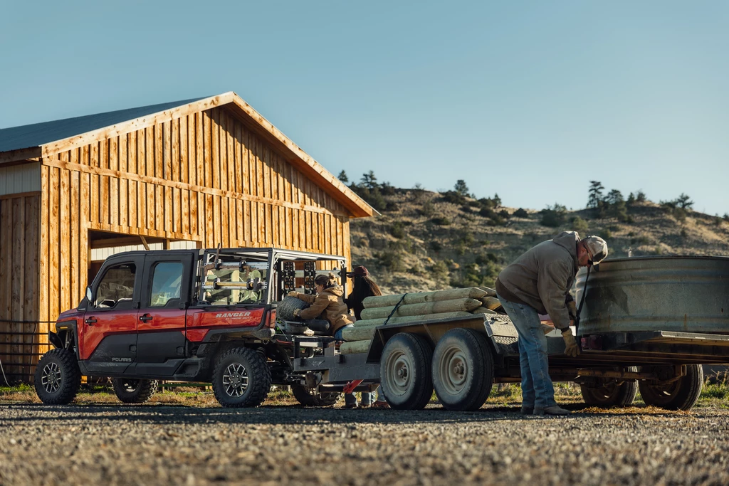 The Ranger XD 1500 bulks up on towing capacity to 3,500 lb