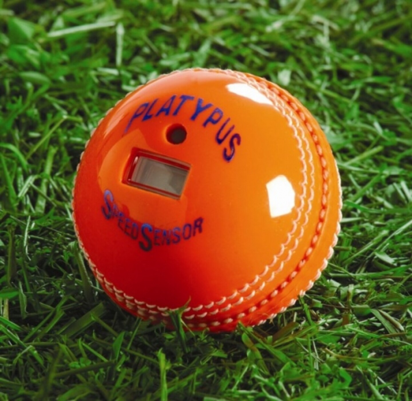 The Cricket ball that measures its own speed