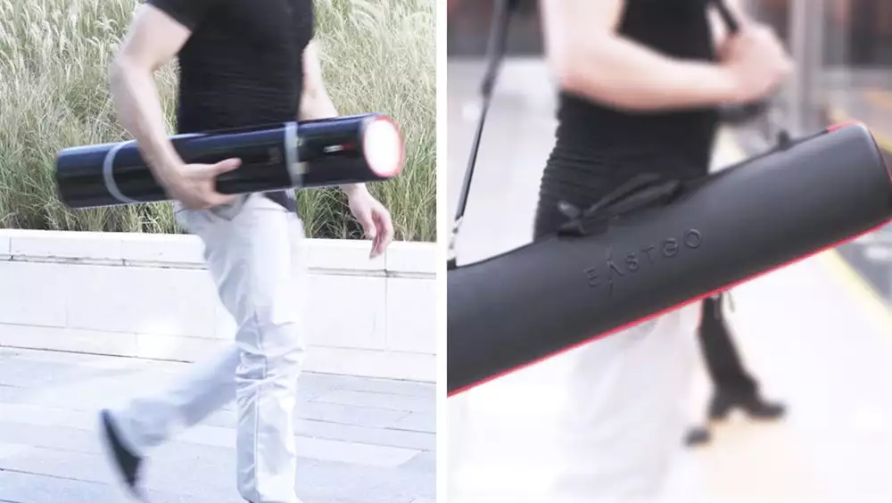 Folding electric scooters have proven a particularly fertile ground for innovative ideas, and the GoTube is certainly one of the smoother solutions we've come across