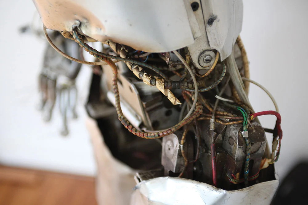 Much of the wiring in the PDAD is frayed
