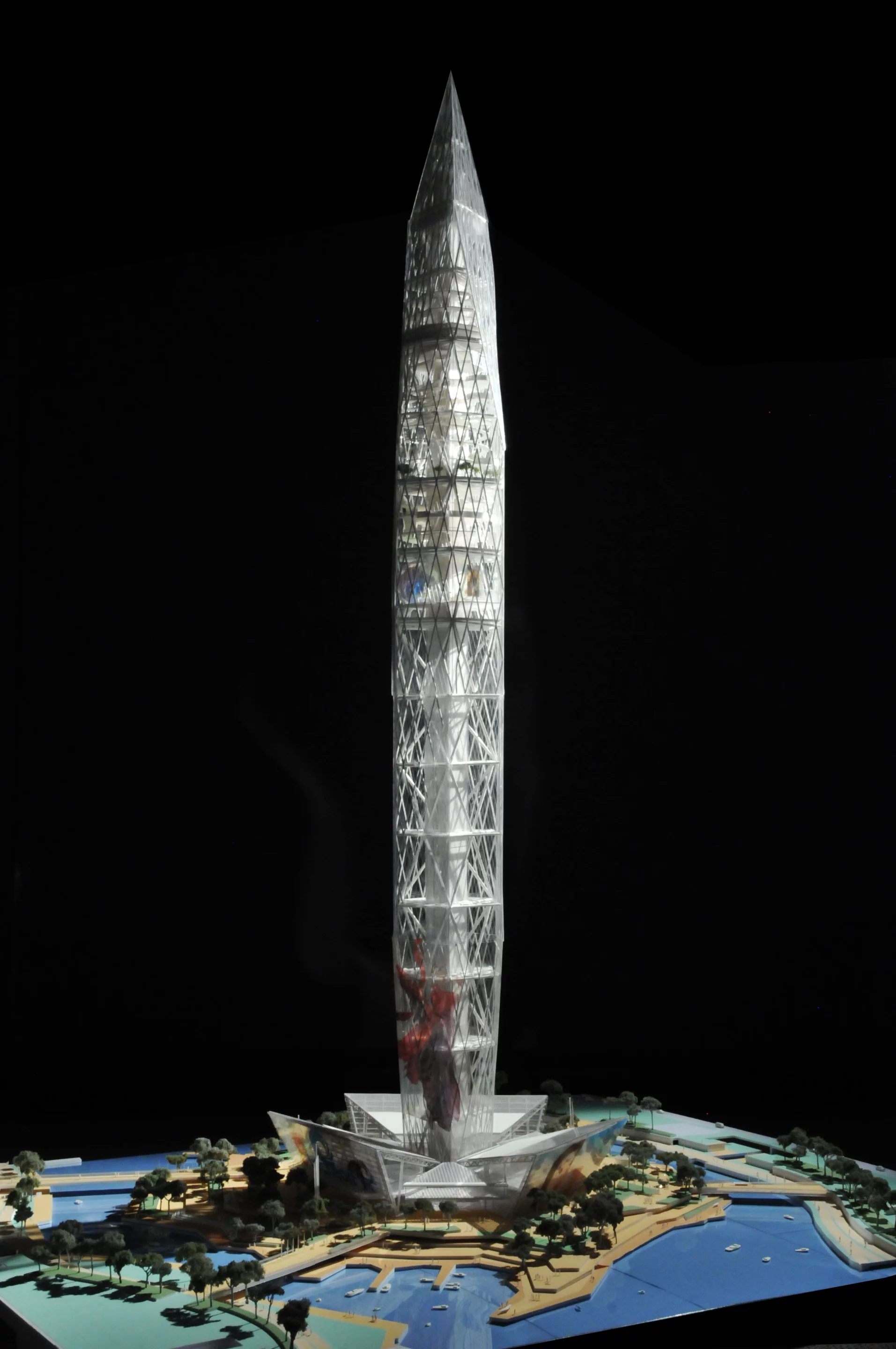 GDS Architects original competition entry included room for photovoltaic cells, a wind turbine and access to geothermal energy
