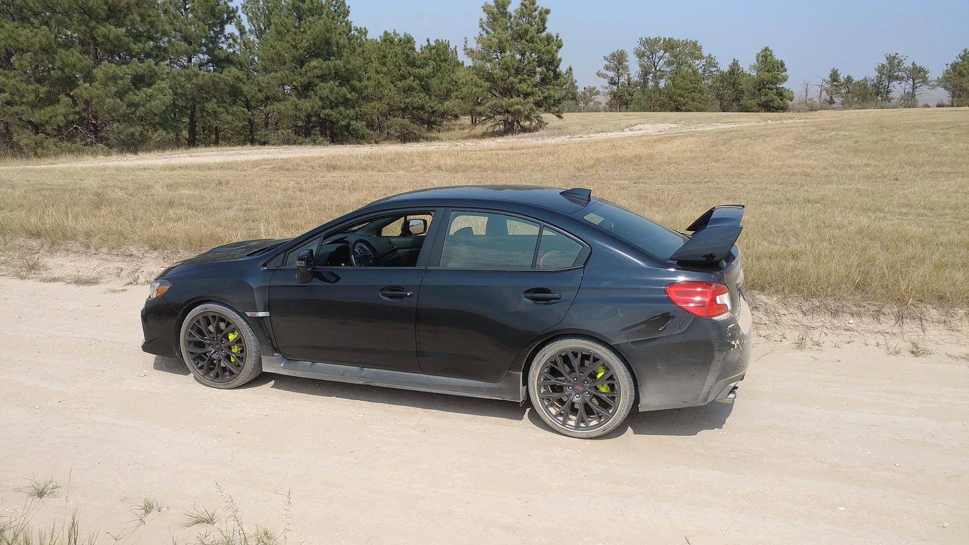 Powering the 2018 Subaru WRX STI is one of the best engines on the road today, a boxer-style (opposed piston) 2.5-liter turbocharged four-cylinder with a lot of air handling equipment on top