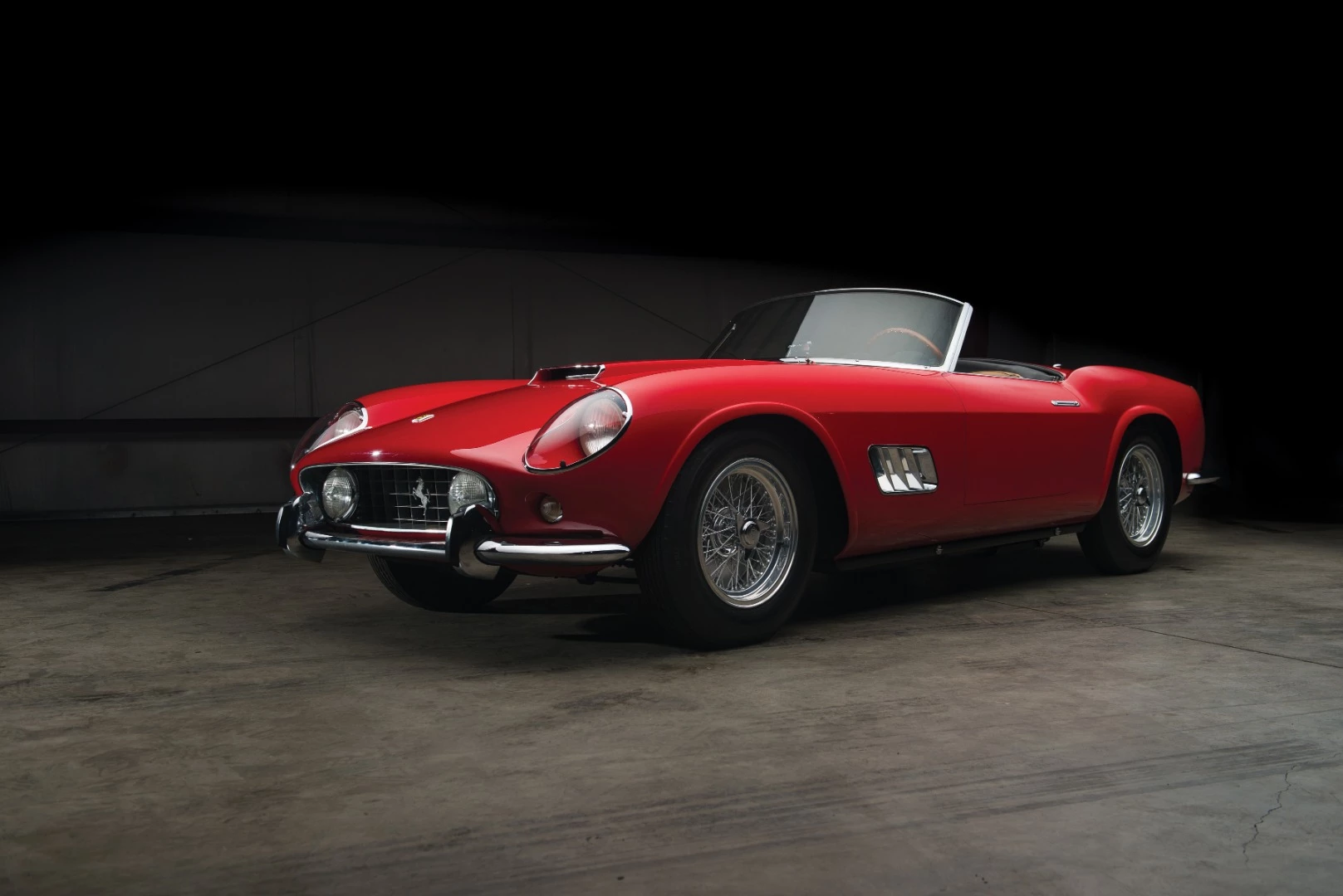 This 1959 Ferrari 250 GT LWB California Spyder was sold for $9,453,996 (€7,855,000) at an RM-Sotheby's auction in September, 2017