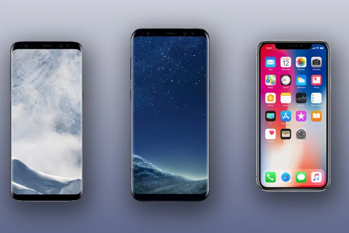 New Atlas compares the specs of Samsung's current flagships, the Galaxy S8 and S8+, with the newly-announced Apple iPhone X