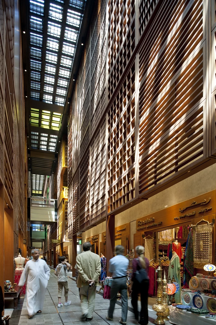 The Abu Dhabi Central Market is aimed at being a "modern version of the souk" (Photo: Nigel Young / Foster + Partners)