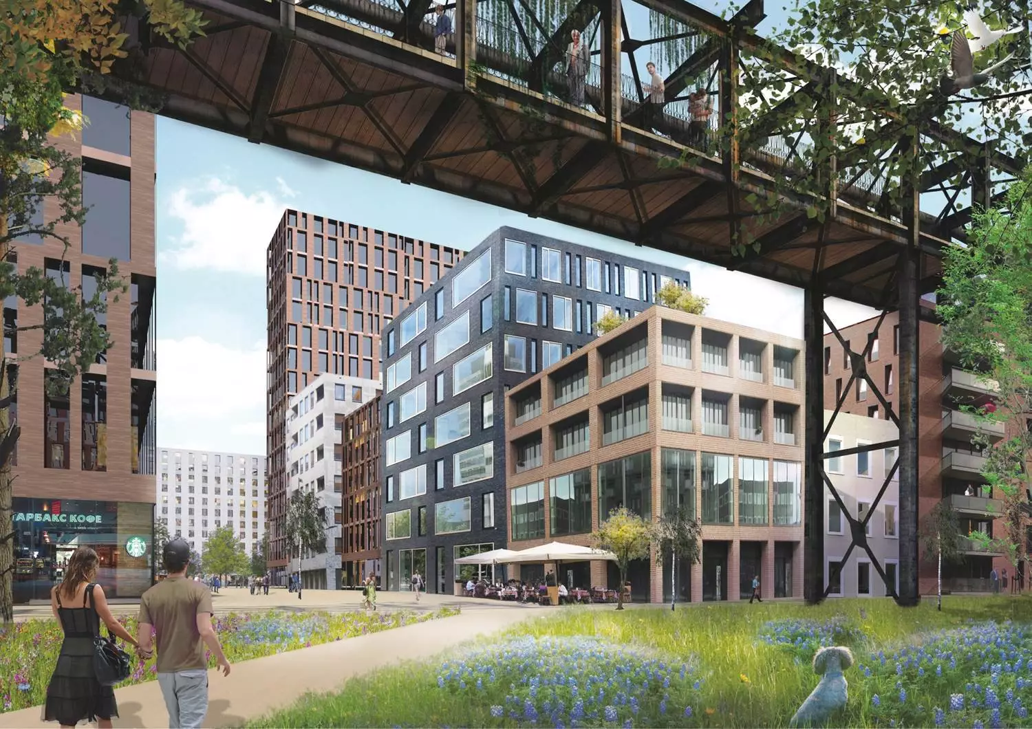 The historic Moscow Metallurgical Plant is to be redeveloped by Rotterdam-based architectural firm MVDRV (Image: MVDRV)