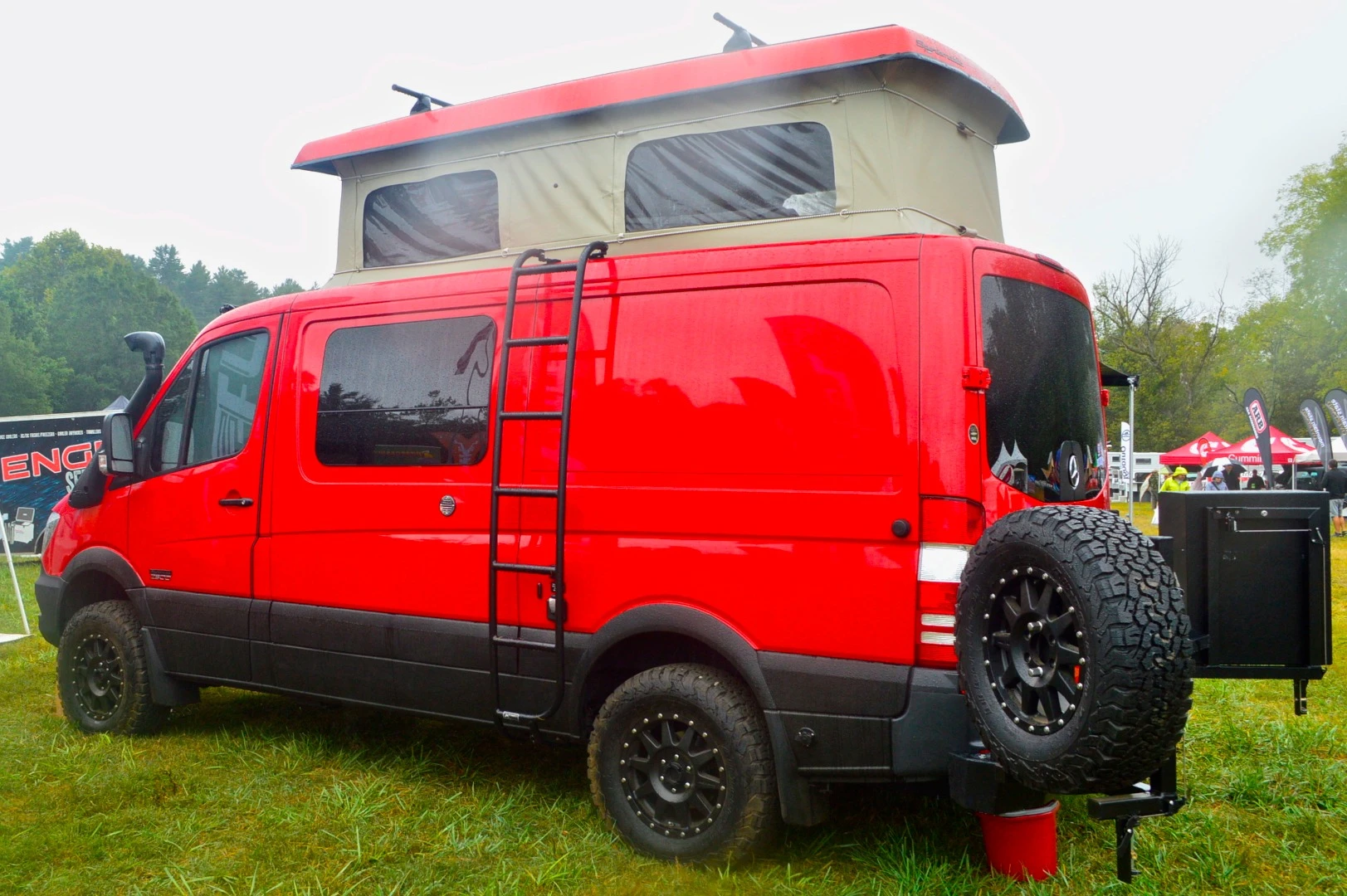 Sportsmobile Mercedes Sprinter 4x4 camper van