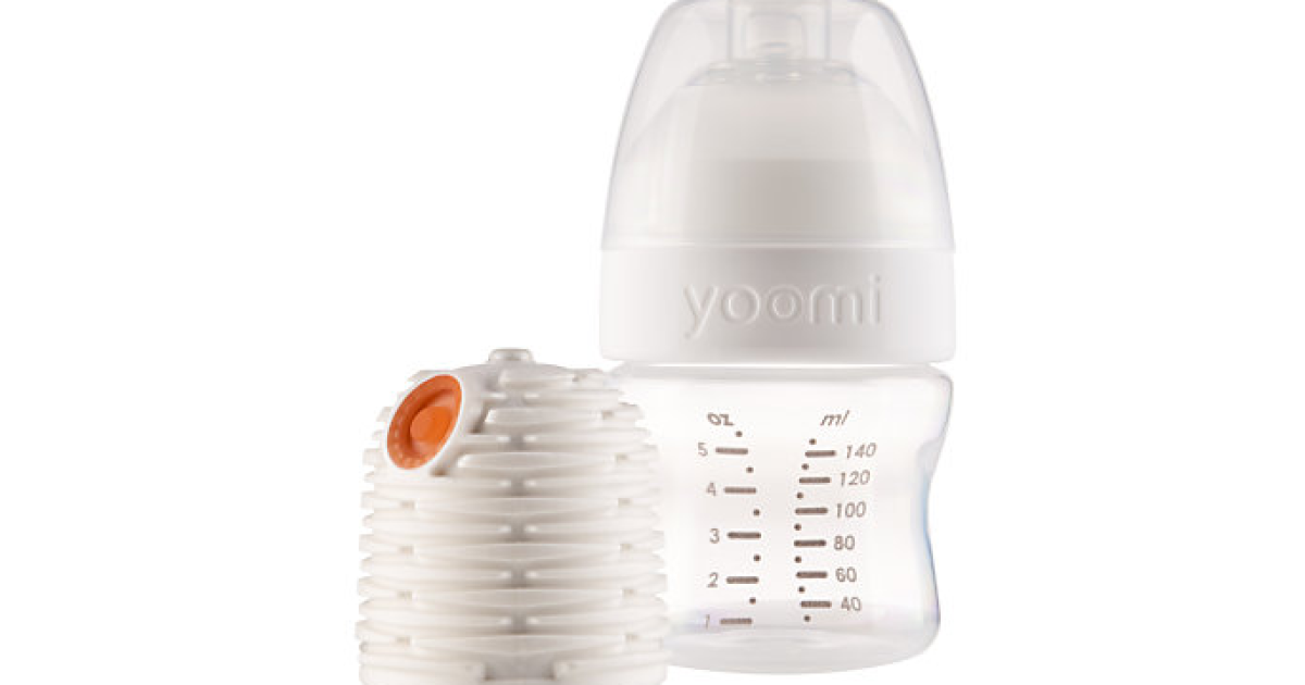 Yoomi the selfheating baby bottle