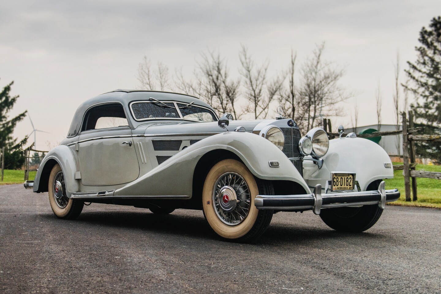 1937 Mercedes-Benz 540 K Coupe by Hebmüller
