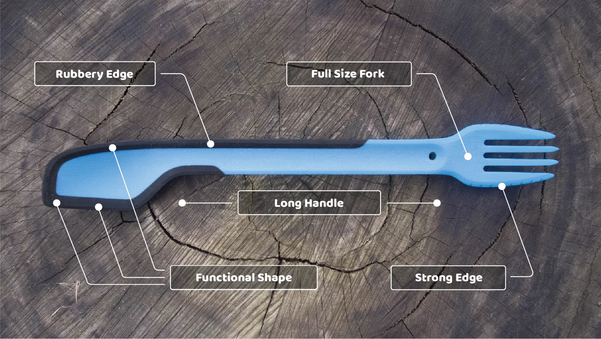 The many features of the Morsel Spork