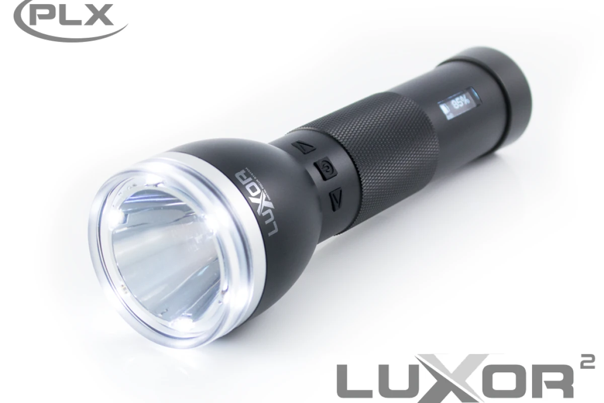 The Luxor 2 flashlight is designed to automatically adapt lighting based on where its being aimed