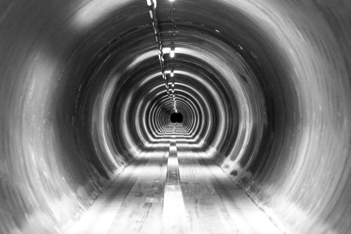 Inside the Hyperloop test tube at SpaceX headquarters
