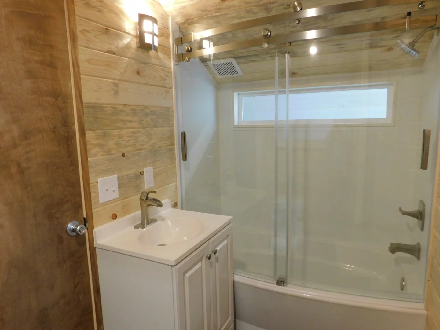 Inside the Purple Monster's bathroom