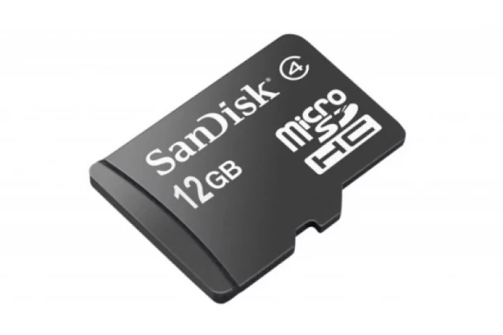 SanDisk 12GB microSDHC card