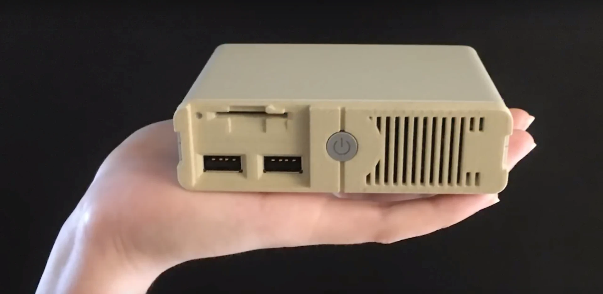 The PC Classic puts DOS games in the palm of your hand … for you to subsequently put under your TV