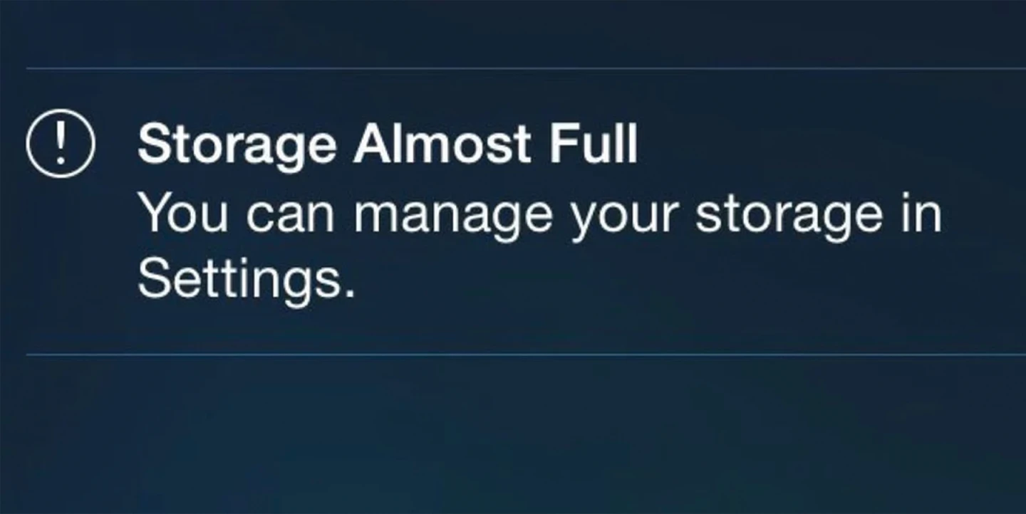 Storage headaches are common problems for Apple users