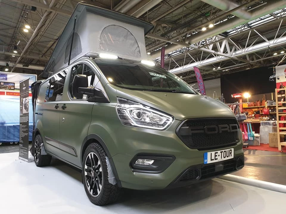 The Le-Tour was one of the bigger attractions at Wellhouse's booth
