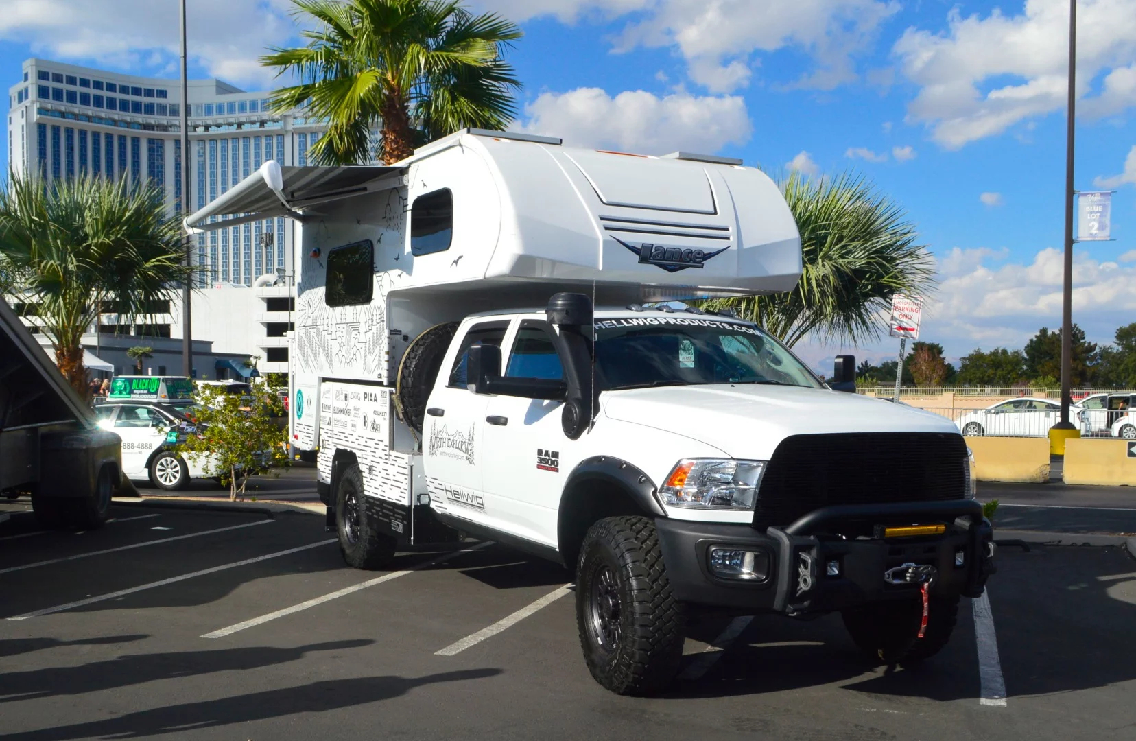 Ram 3500 with Lance camper