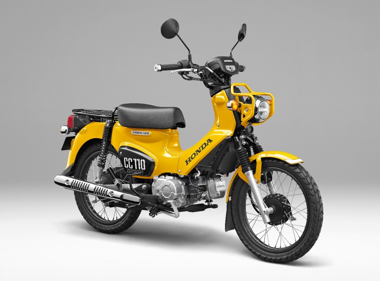 The 2018 Cross Cub 110 is what Honda calls a crossover model