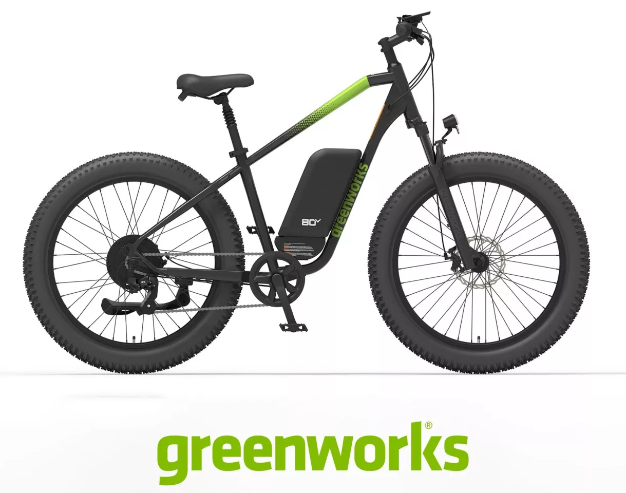The All-Terrain Electric Bike "is designed to take the road less traveled, on the road or off"