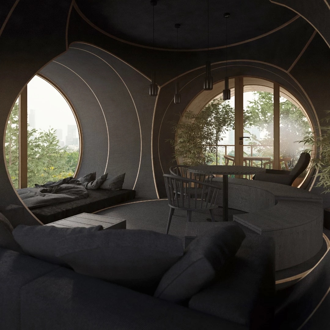The Bert will have what is described as a cave-like interior by Studio Precht