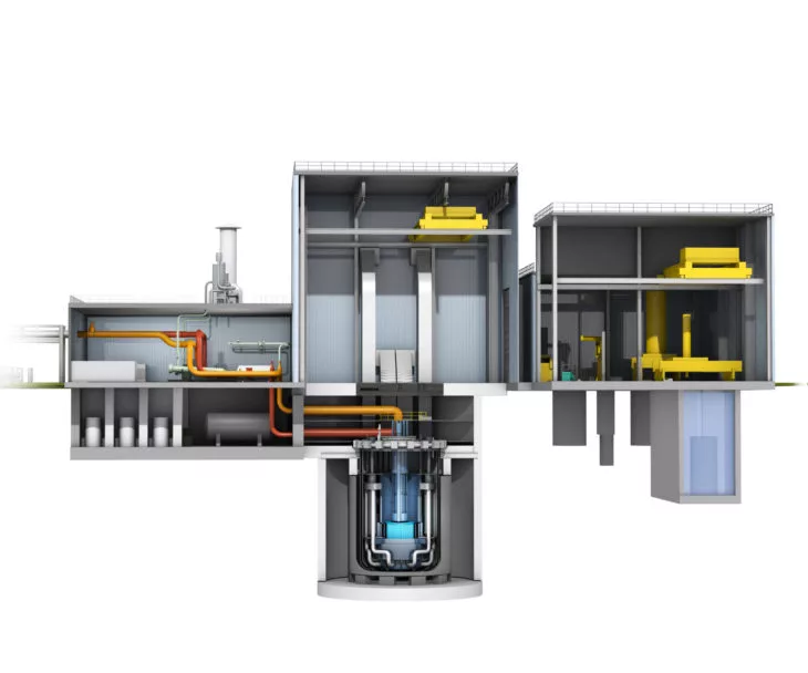 The sodium fast reactor is designed to run 24/7 at its maximum 345 MWe capacity