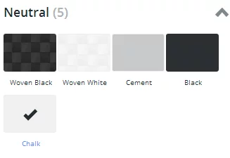 Moto Maker offers a total of 18 choices for the back plate, including these five neutral options