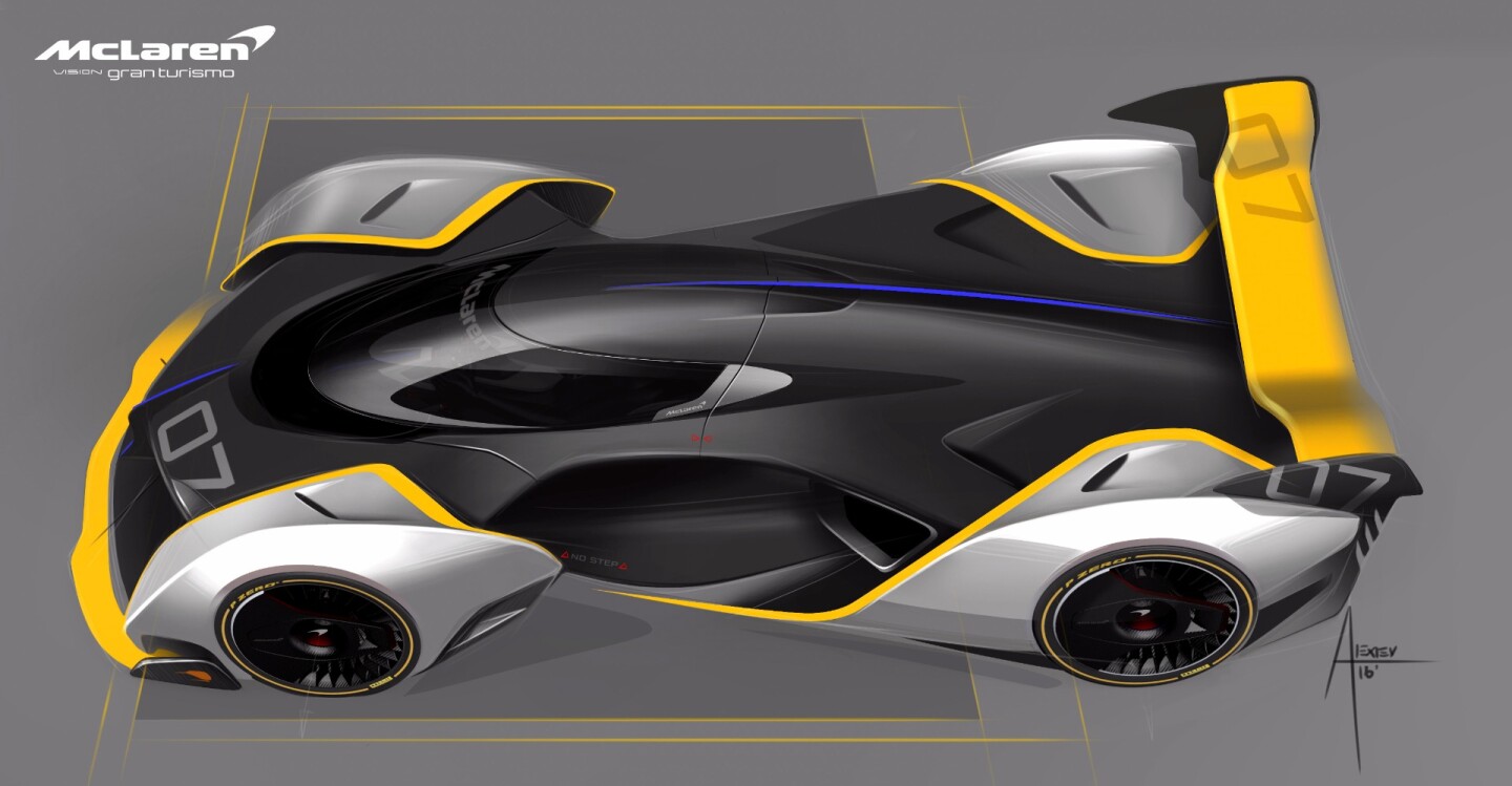 Mclaren S Ultimate Vision Gran Turismo Puts Gamers On Their Guts