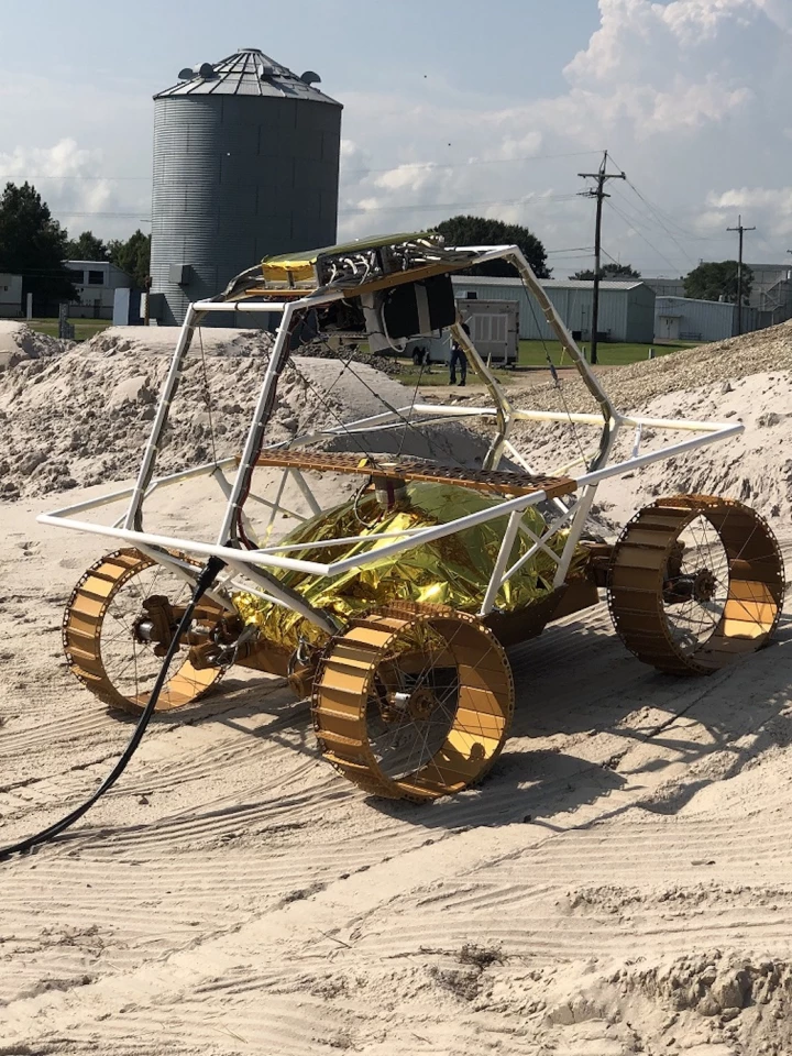 Early prototype of the VIPER rover