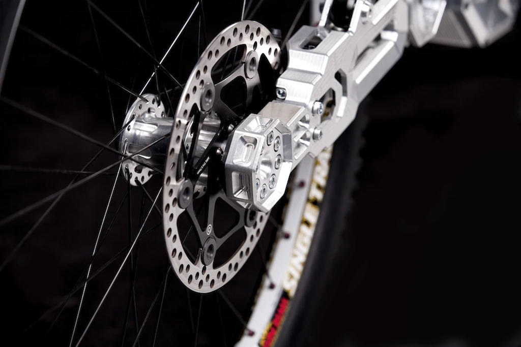 The Terminus benefits from Formula One braking technology in the shape of Brembo floating disc brakes at the front and rear