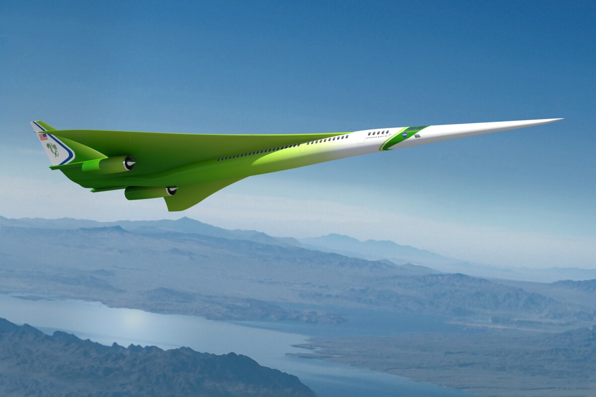 The Lockheed Martin future supersonic advanced concept (Image: Lockheed Martin/NASA)