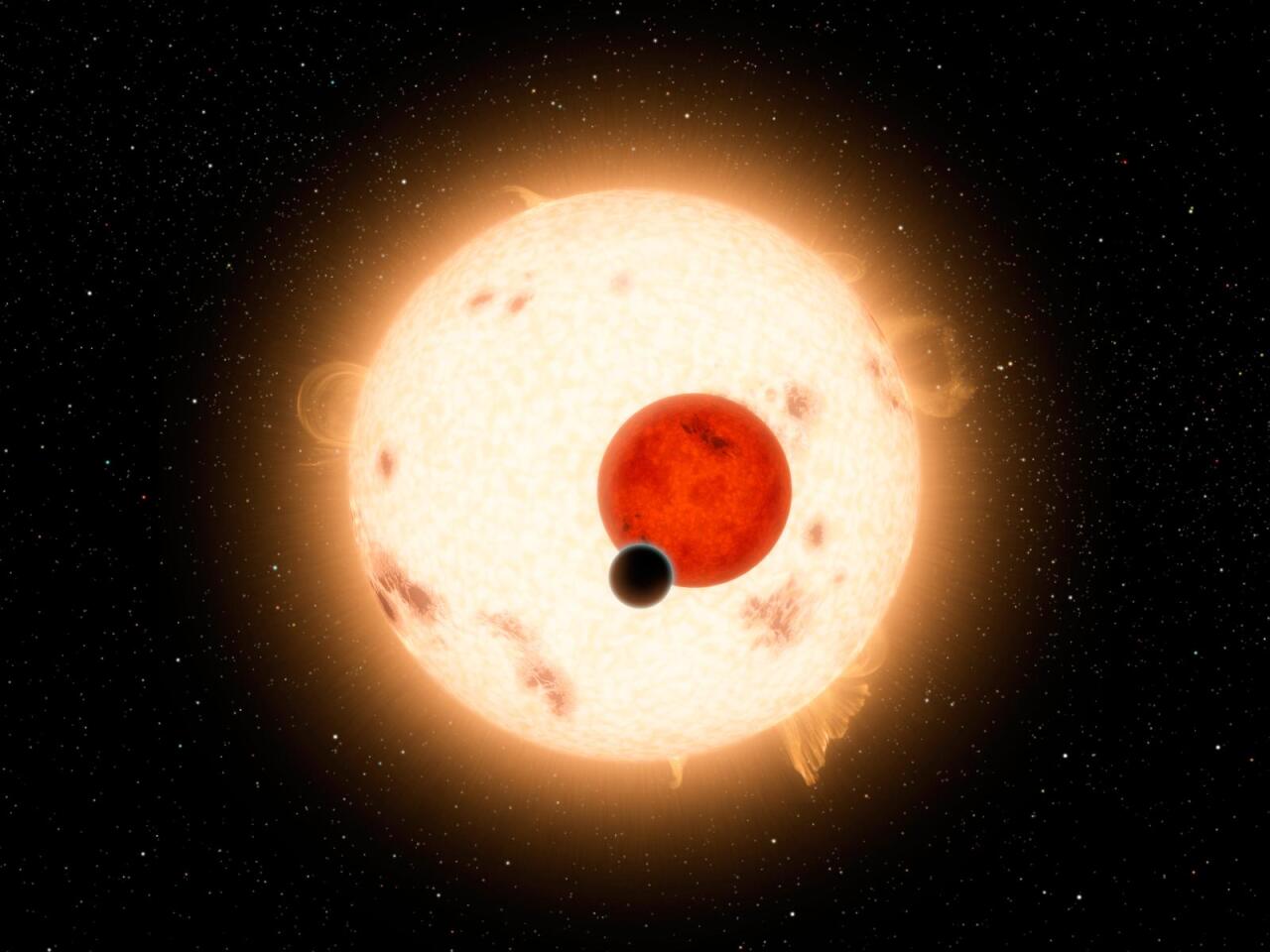 Artist's conception of Kepler-16b, the most "Tatooine-like" planet yet found in our galaxy (Image: NASA/JPL-Caltech/R. Hurt)
