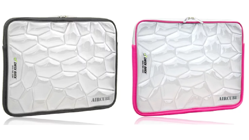 The Sumdex Aircube laptop sleeve offers additional protection for laptops on the go